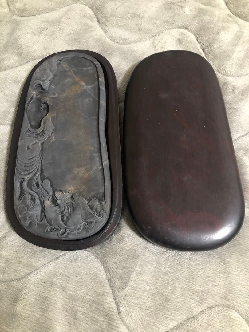 すずり 端溪硯 雲龍文 老坑水岩 大西洞 金暈 五彩釘 書道具 端渓硯 文房四寶 104101324_o1.jpg?