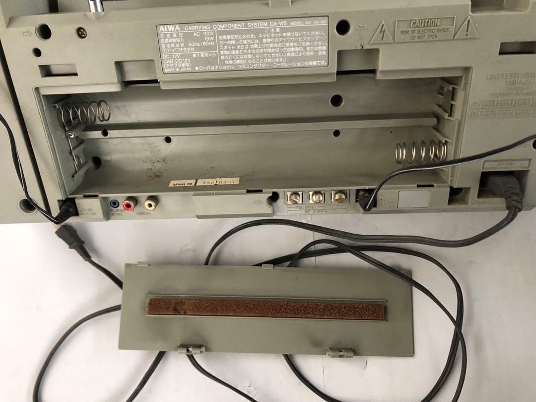 ビンテージ AIWA CA-W5動作訳あり(I96) - メルカリ