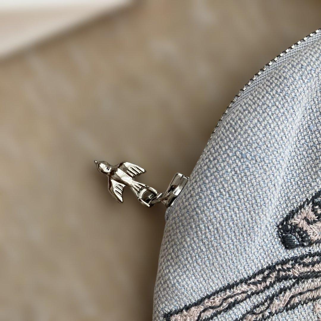 ミナペルホネン マフィンバッグ papurikko 水色 - メルカリ