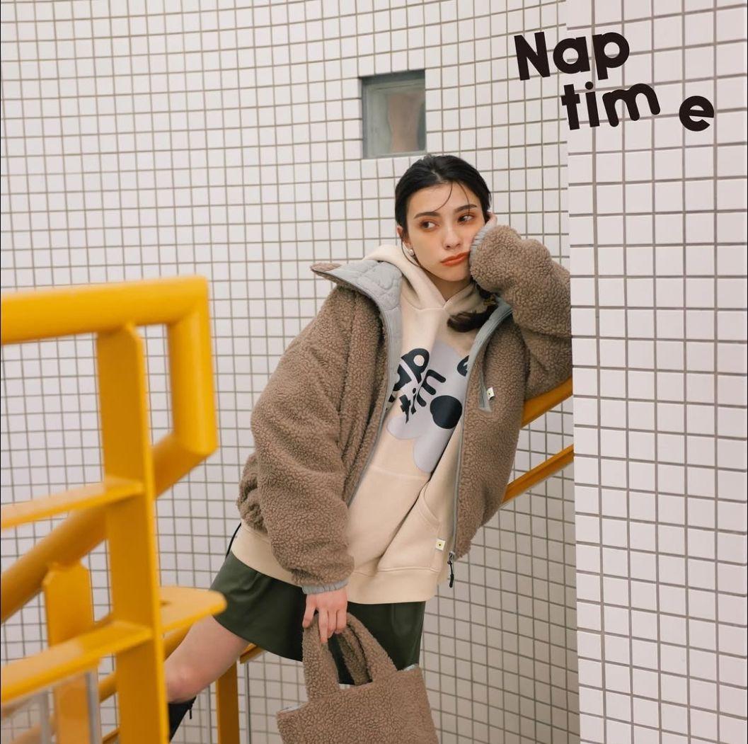 Naptime ナップタイム パーカー ベージュ Nissy 西島隆弘 - メルカリ