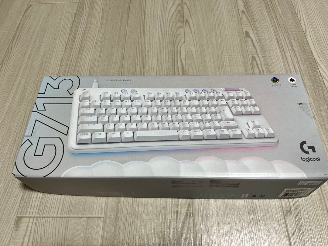 Logicool G713 オーロラ ホワイト G713 TKL Mechanical Gaming Keyboard with RGB | Logitech G