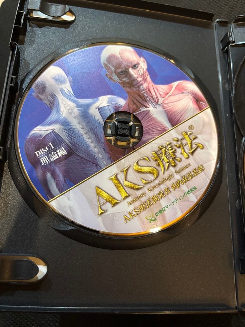 AKS療法 DVD6枚 シンデレラ‧リッチセラピスト養成講座の山内義弘先生