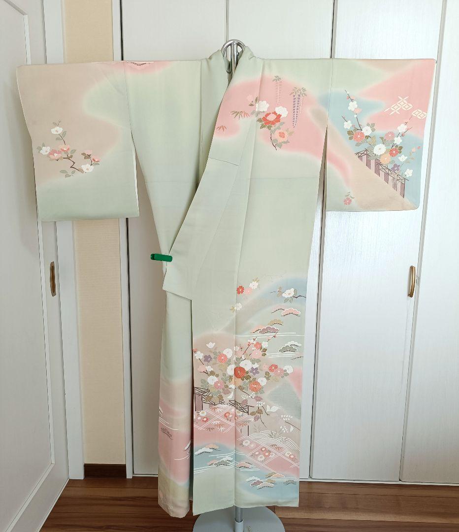 正絹訪問着 フルセット4点 卒業式 入学式 宮参り 七五三 - メルカリ