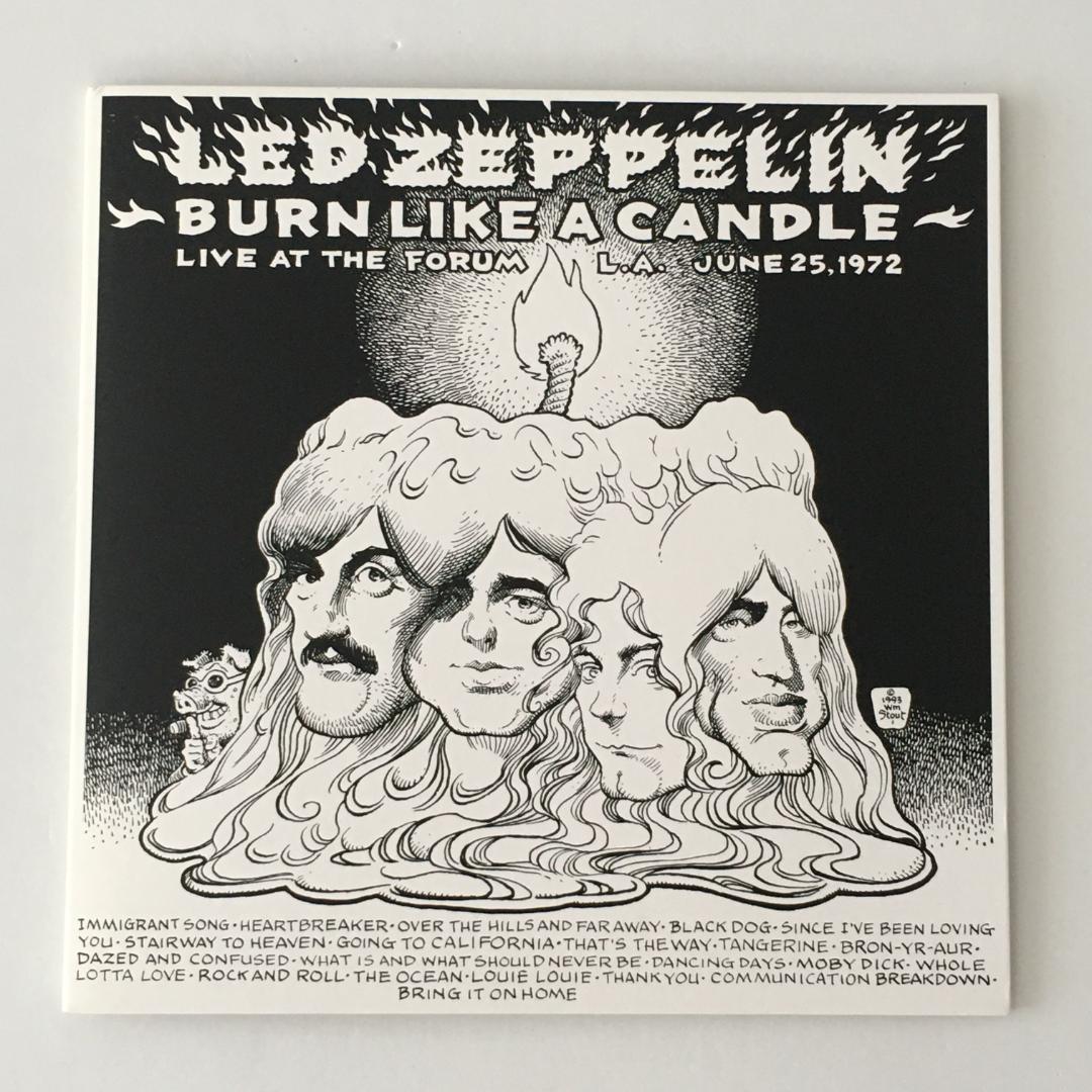 レッド・ツェッペリン 3CD 12インチLPジャケット仕様2 レッド・ツェッペリン LED ZEPPELIN / レッド・ツェッペリン II LED