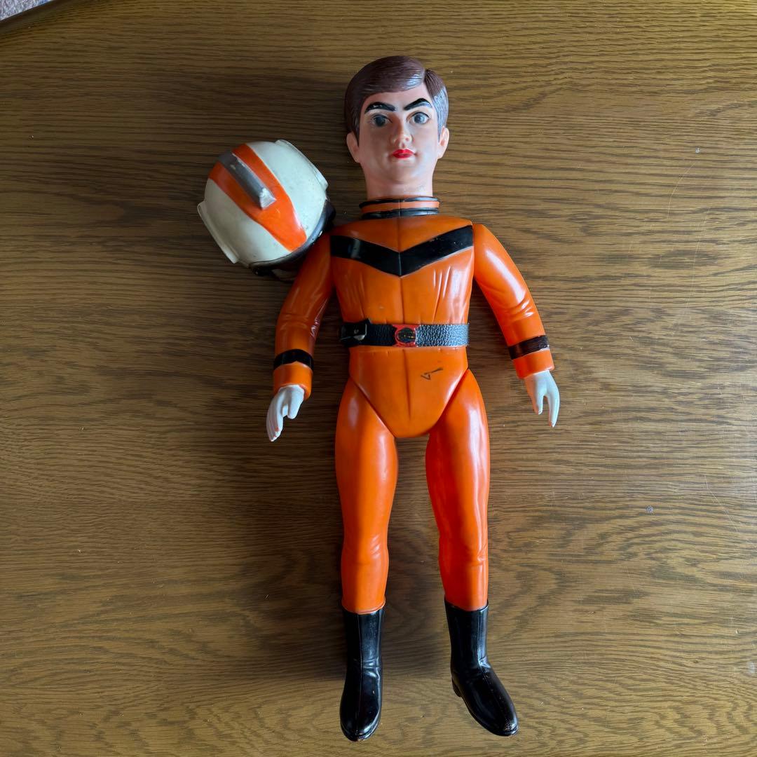 【当時物】 ジャンボマット隊員 MAT隊員 ブルマァク 円谷プロ 37cm 当時物】 ジャンボマット隊員 MAT隊員 ブルマァク 円谷プロ 37cm