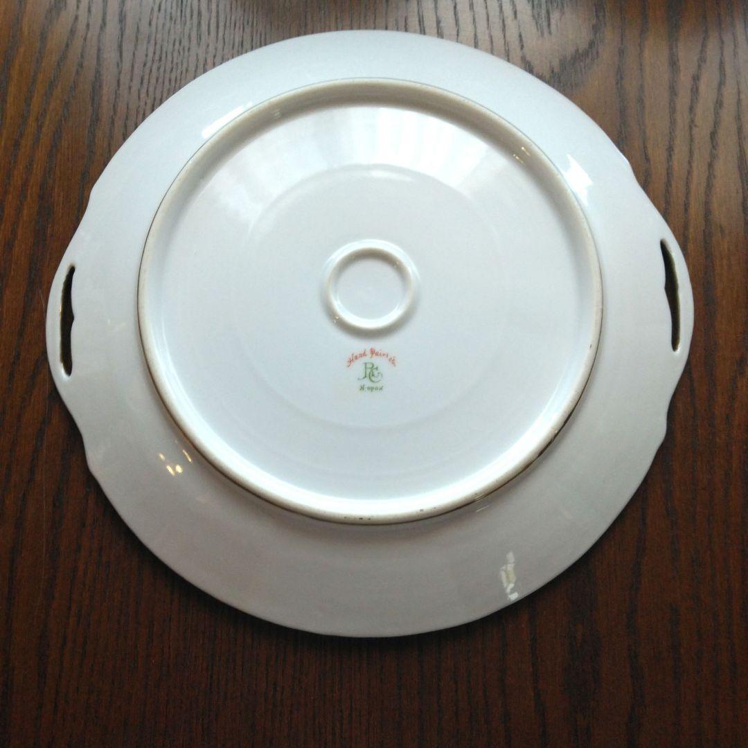 骨董級】オールドノリタケ メイプルリーフ 明治陶器 美品 金彩 ビー