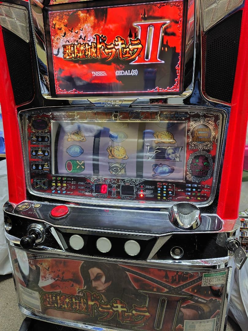 パチスロアカウント実機悪魔城ドラキュラⅡジャンク⚠️配送も条件が合えば可能 KPE 悪魔城ドラキュラIII 中古パチスロ実機 ホームスロット | 中古