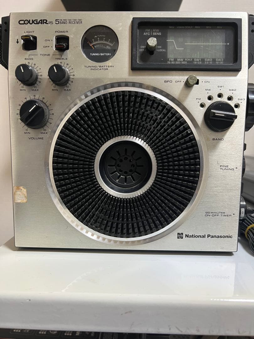ラジオ・コンポ National Panasonic COUGAR 115 Yahoo!オークション -「cougar 115」の落札相場・落札価格