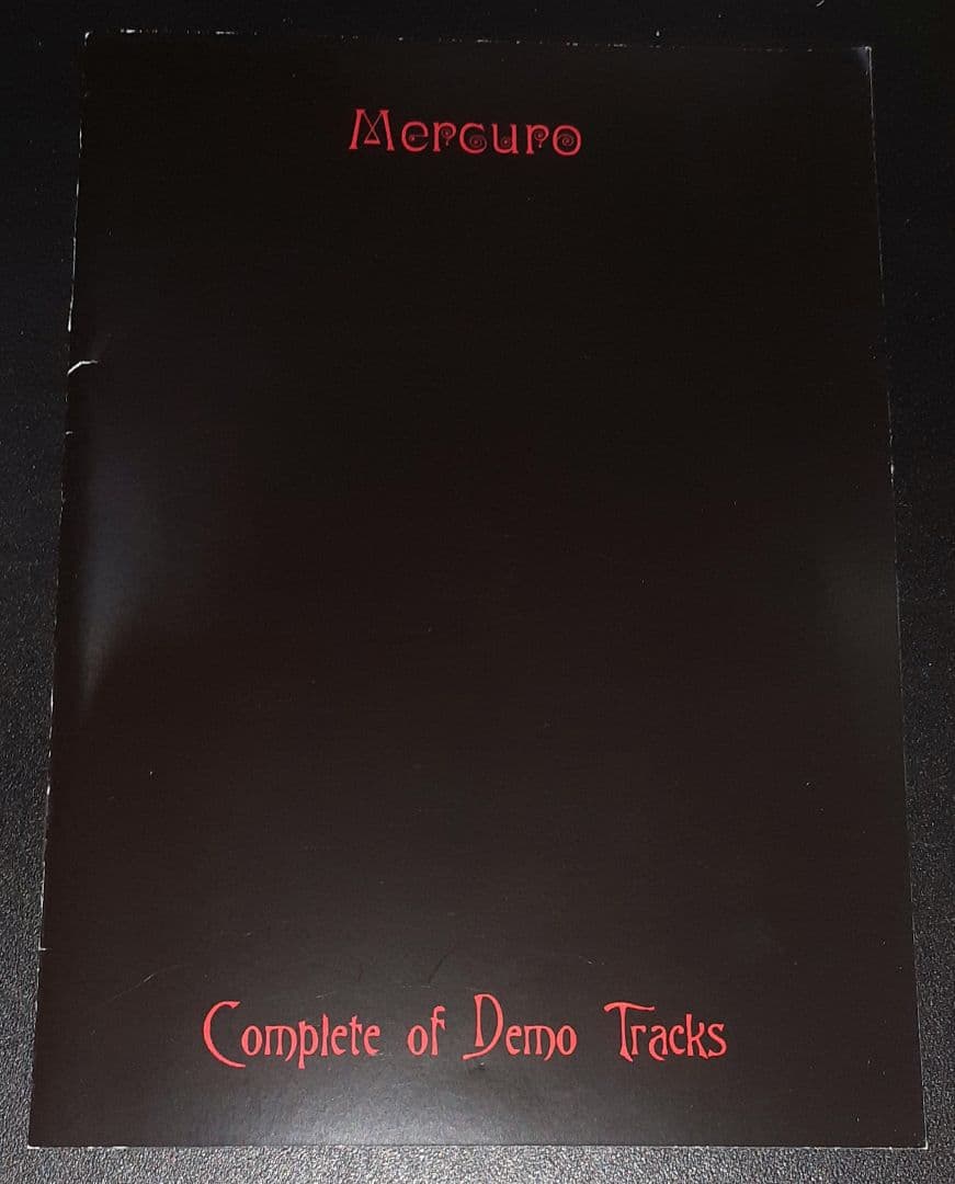mercuro(マーキュロ),LIVE CD,　1stプレス※雪郎サイン入り マーキュロ公式通販サイト