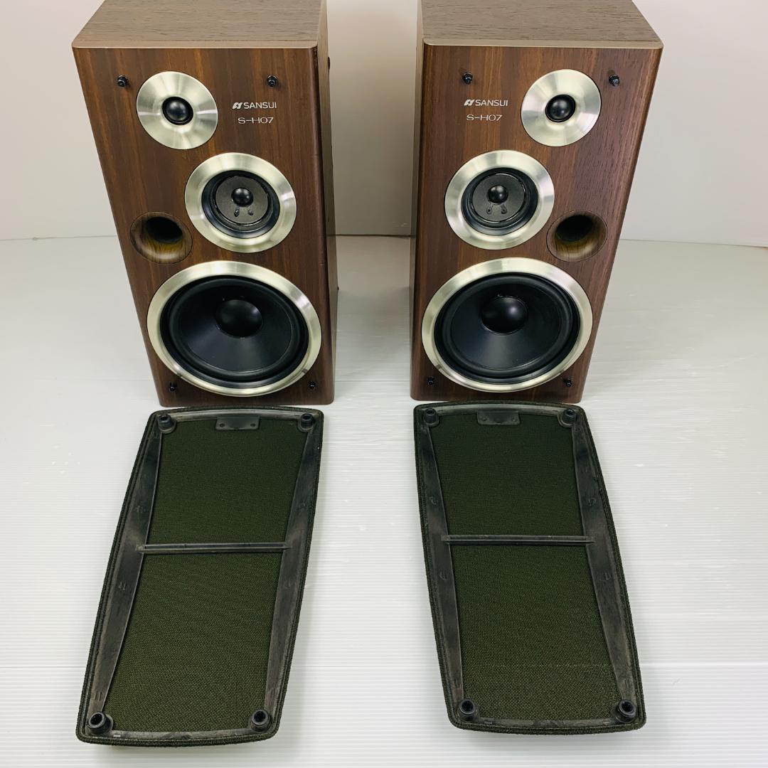 SANSUI サンスイ 3Way3スピーカー 型番 S-H07 - メルカリ