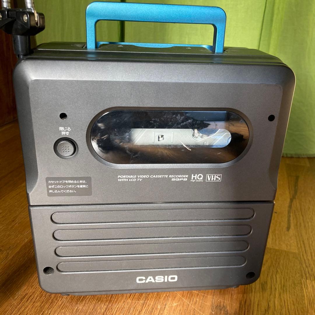 CASIO ポータブルVHSビデオレコーダー VF-5 テレビデオ - メルカリ