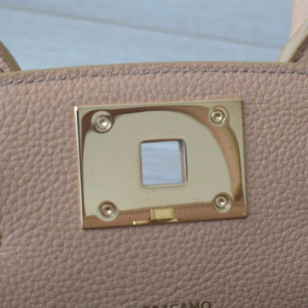 極美品【フェラガモ】スタジオ ソフト カラーブロック 2way