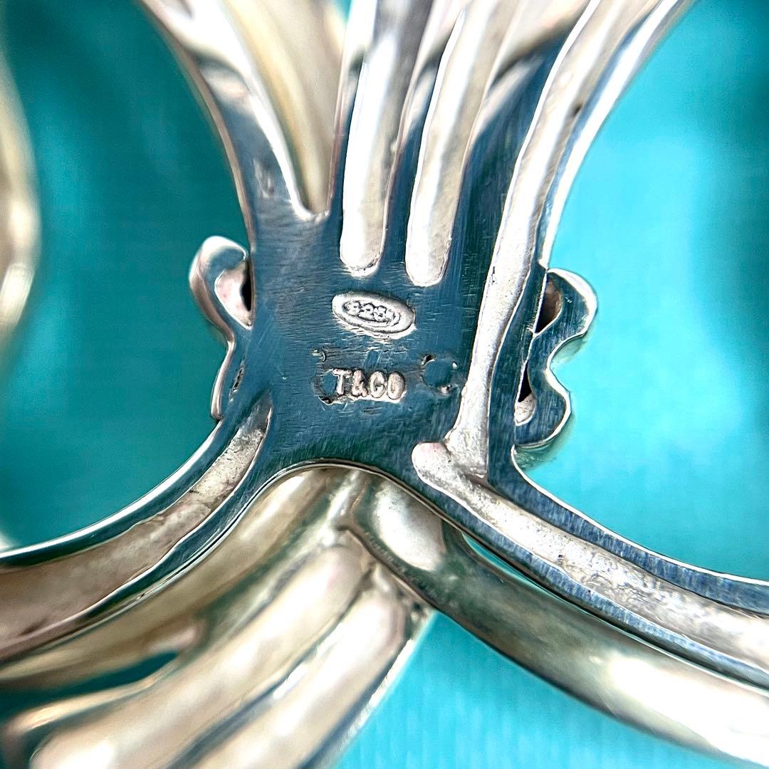 ティファニー リボン ダブルリボン 蝶 ブローチ シルバー 925 希少