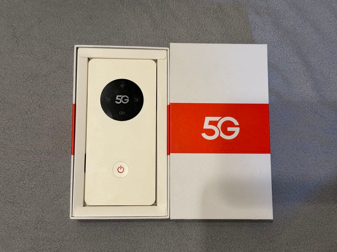 業務用 SIMフリー 5Gモバイルルーター 5000mAh 薄型 海外 旅行出張