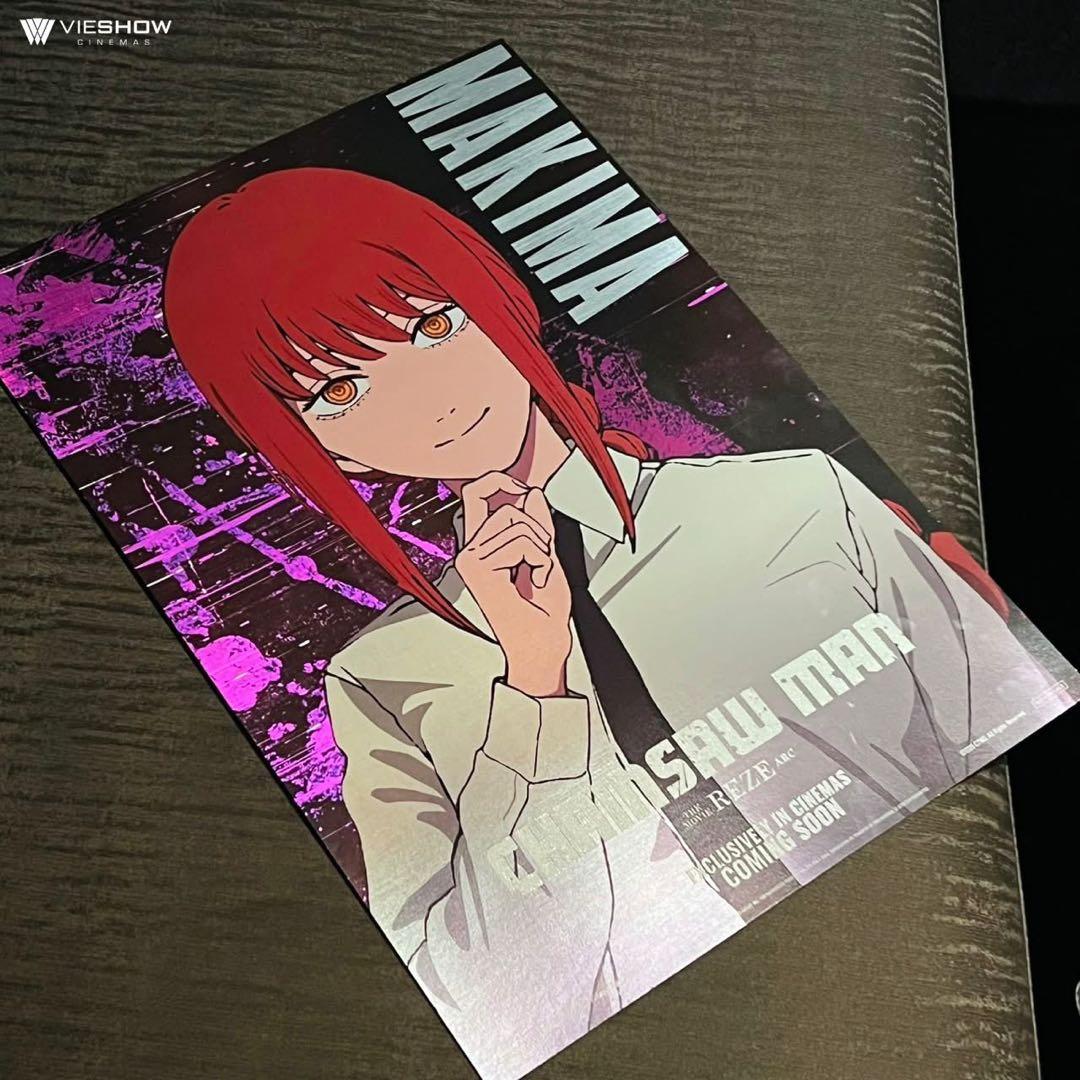 劇場版 チェンソーマン レゼ篇 映画 台湾 特典 A3ポスター マキマ
