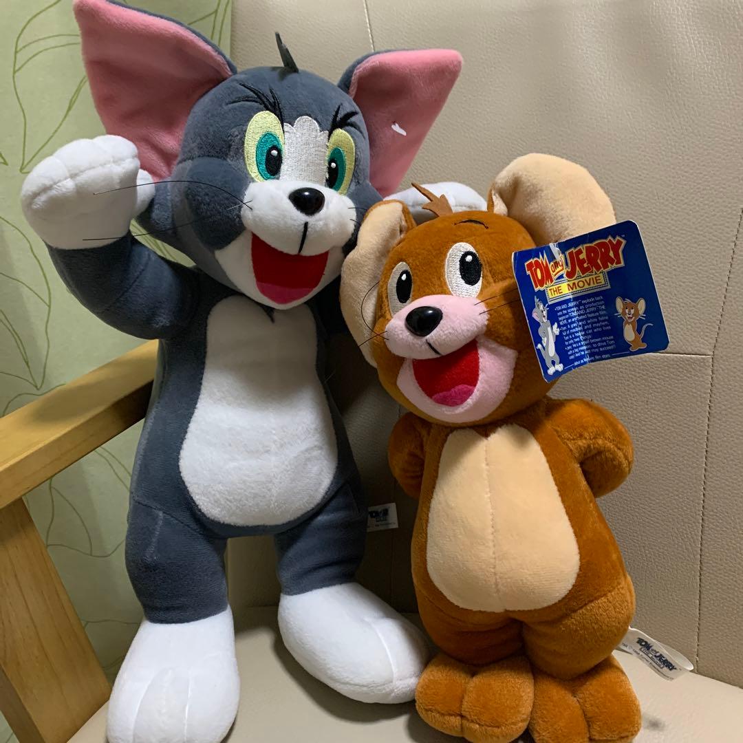 トムとジェリー THE MOVIE ジャンボ ぬいぐるみ レトロ - メルカリ
