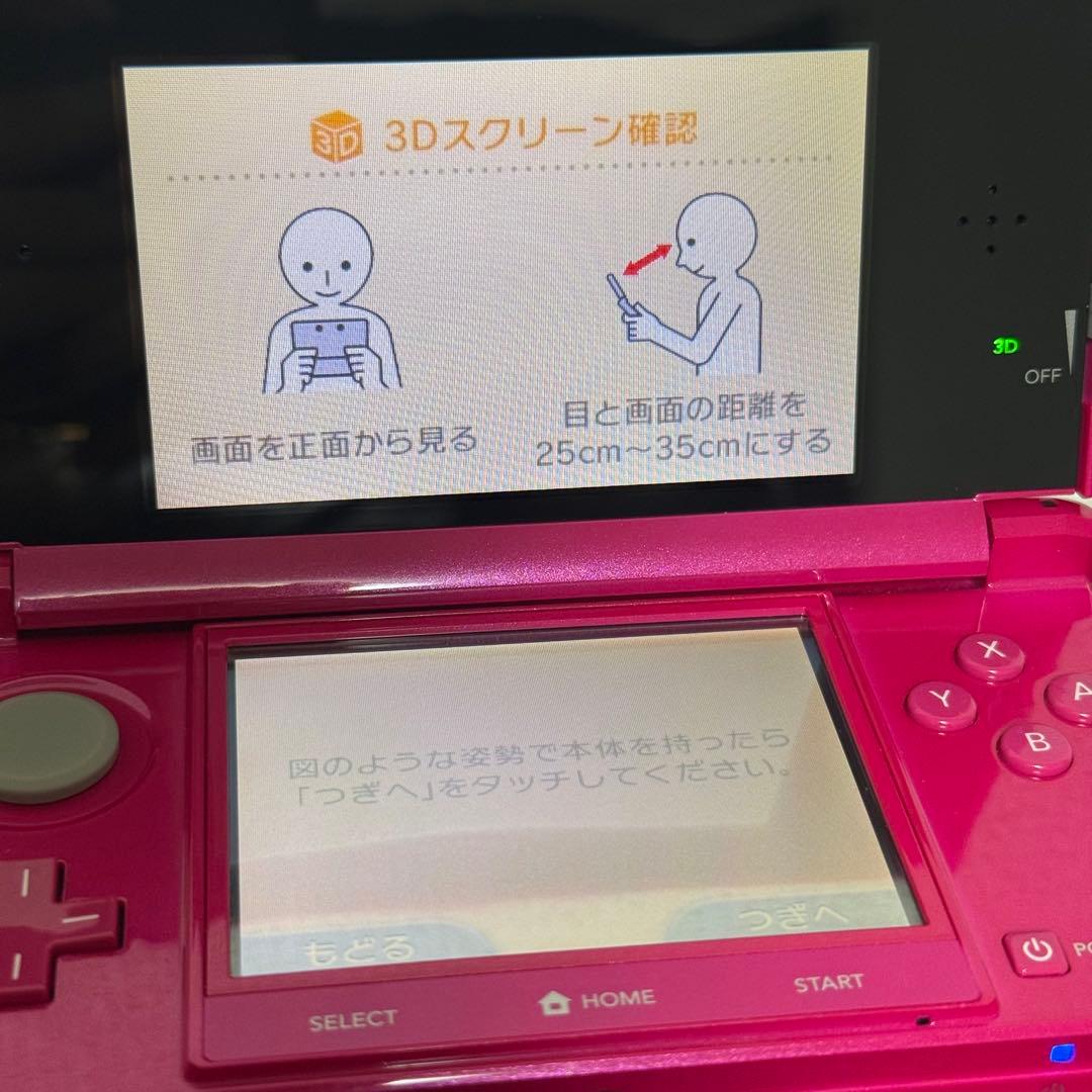 付属品完備✨】Nintendo 3DS グロスピンク 本体 - メルカリ
