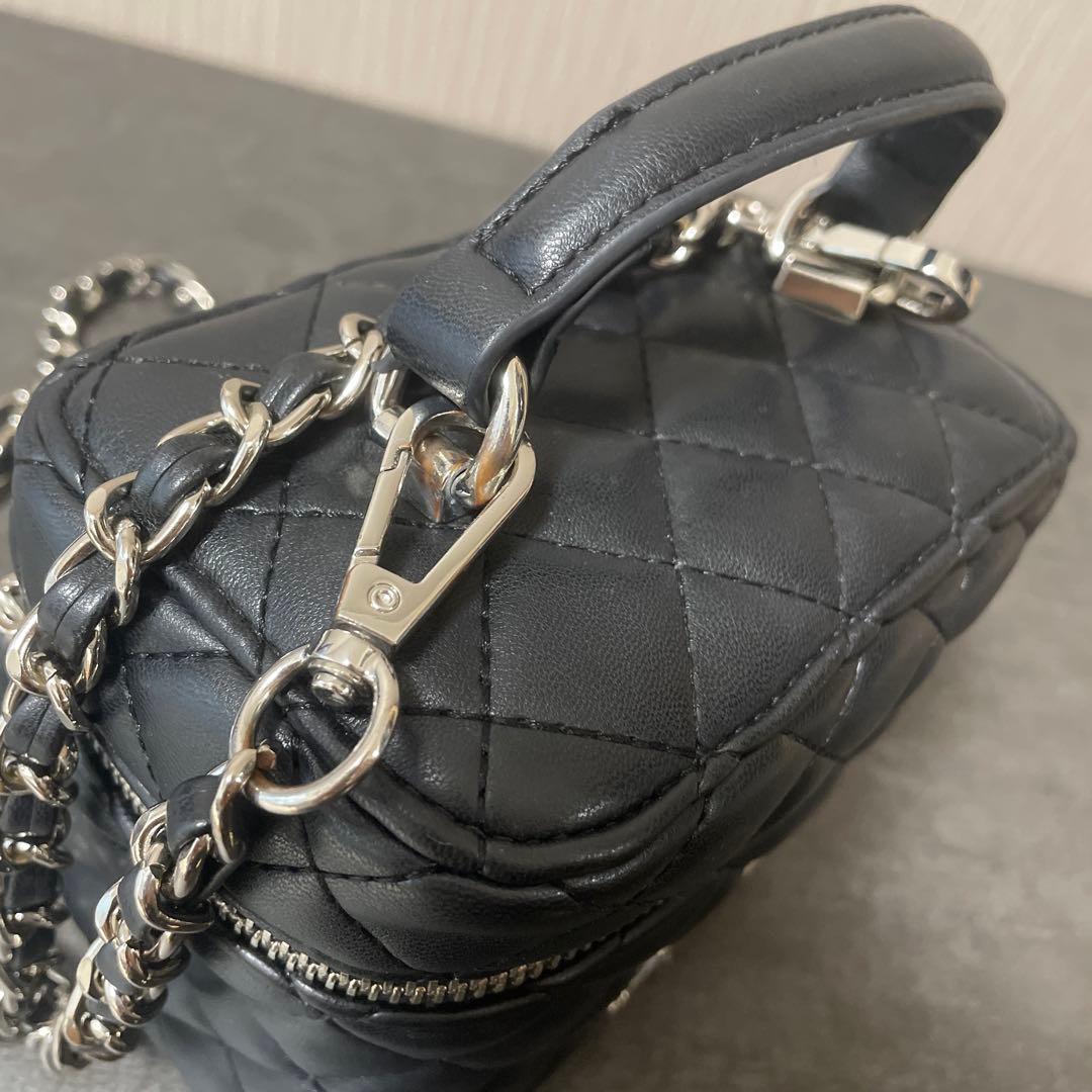 ダーリッチ バニティバッグ darich ショルダーバッグ シルバー