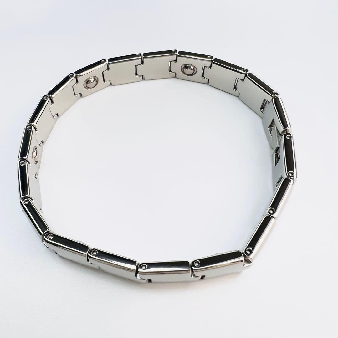 美品♪ PHITEN ファイテン チタン ブレスレット ミクロチタンボール.