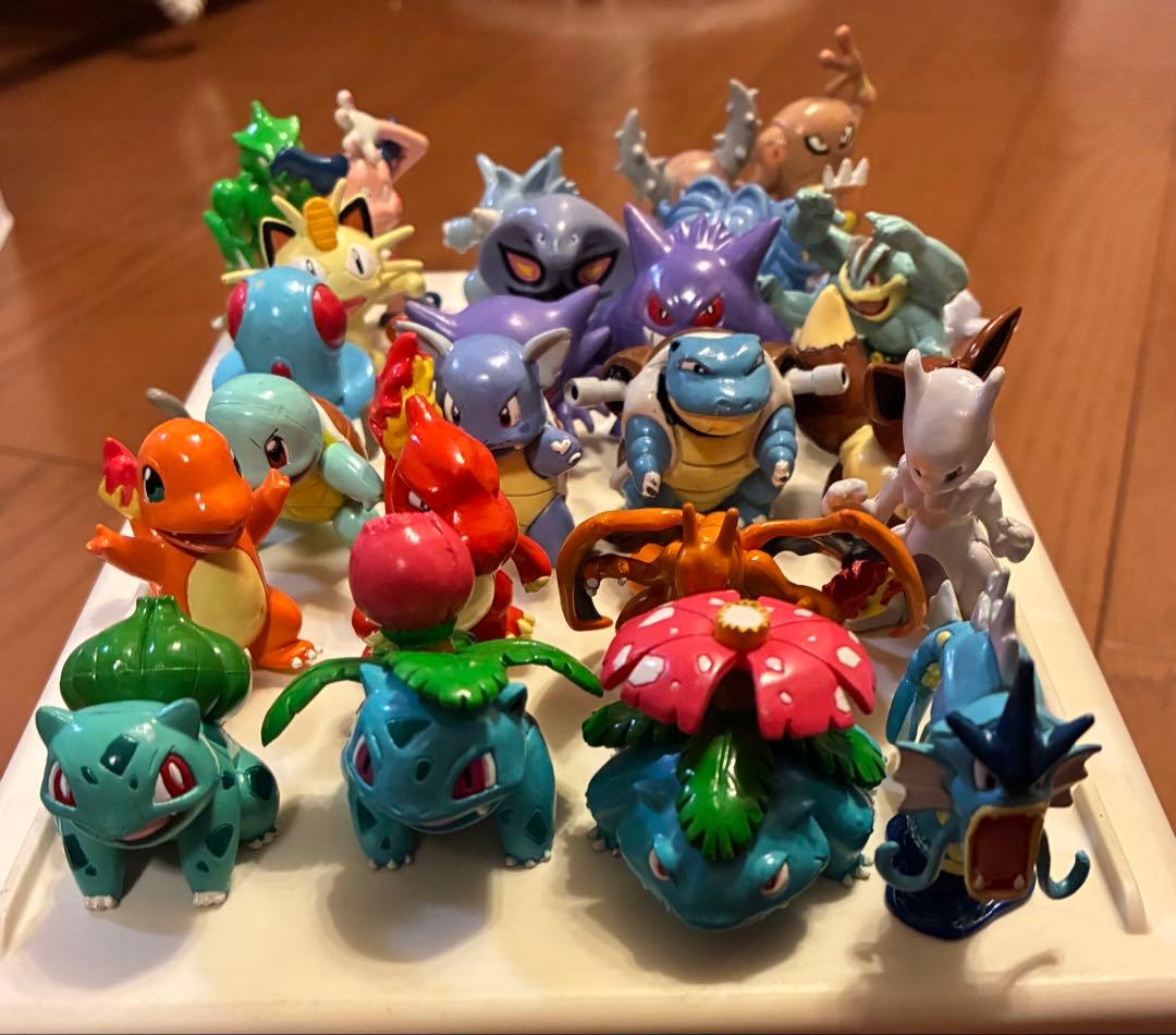 希少】ポケモン モンコレ 初代 97体セット＋指人形セット 任天堂 廃盤