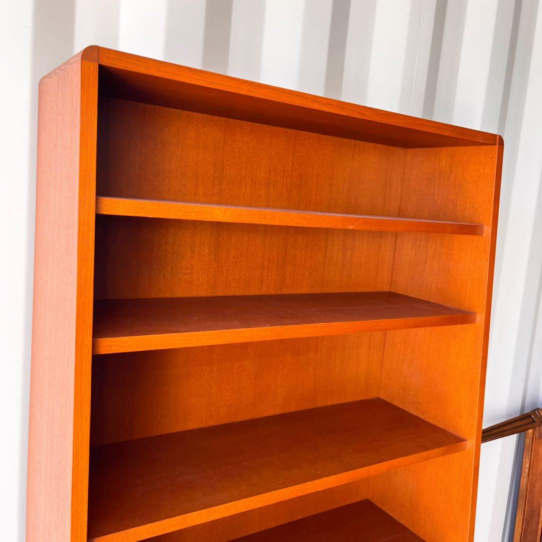 取付無料！イデー アントン ブックシェルフ 北欧風天然木本棚 飾り棚