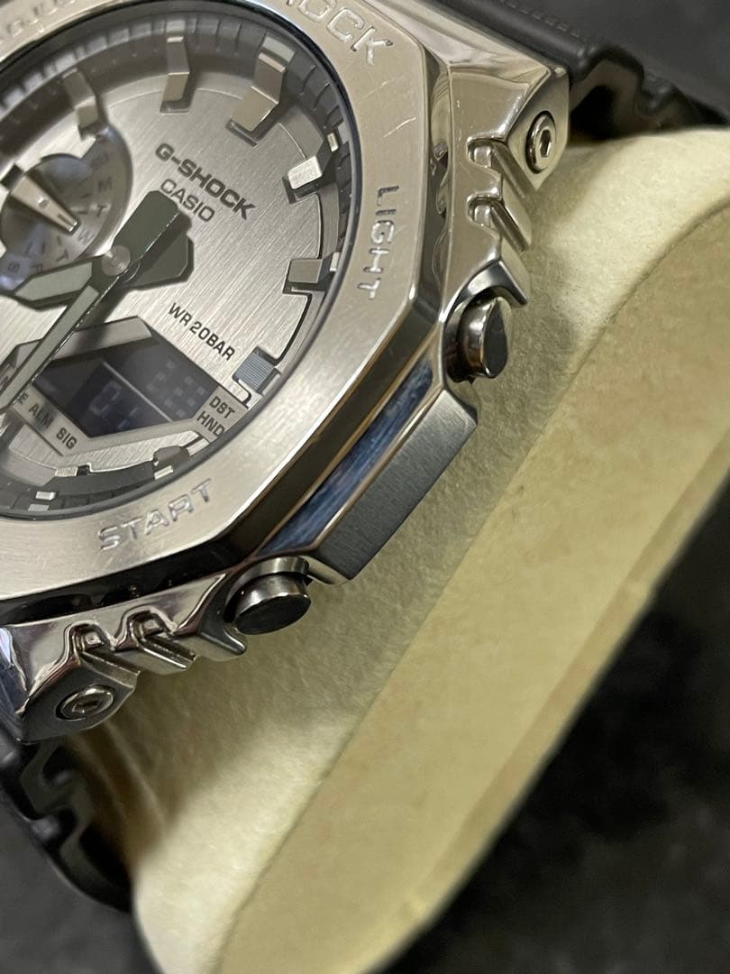 CASIO G-SHOCK GM-2100-1AJF シルバー - メルカリ