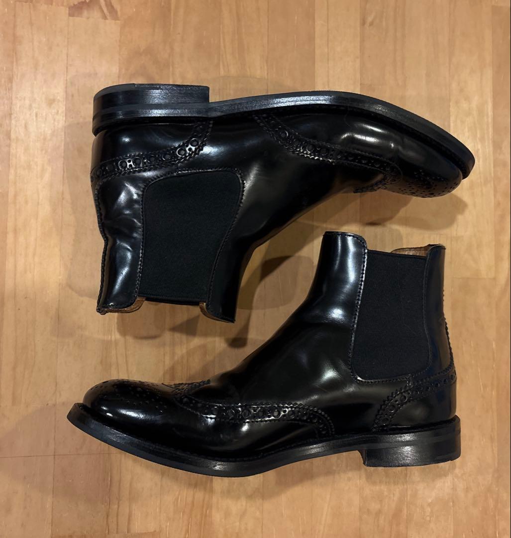 y*u様 チャーチ KETSBY サイドゴア　ショートブーツ 36黒　23.0c