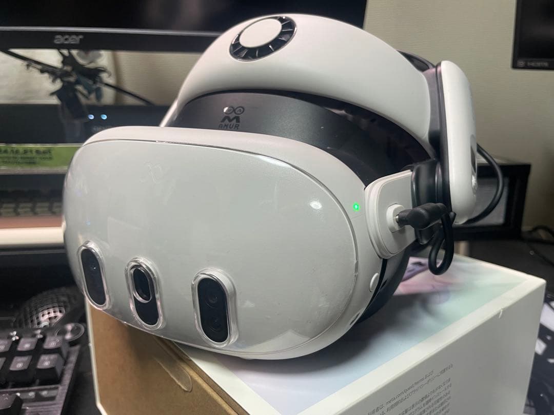  Quest 3 512gb+BOBOVR S3 pro+充電器ドック BOBOVR S3 Pro Battery Strap for Meta Quest 3 & Quest 3S