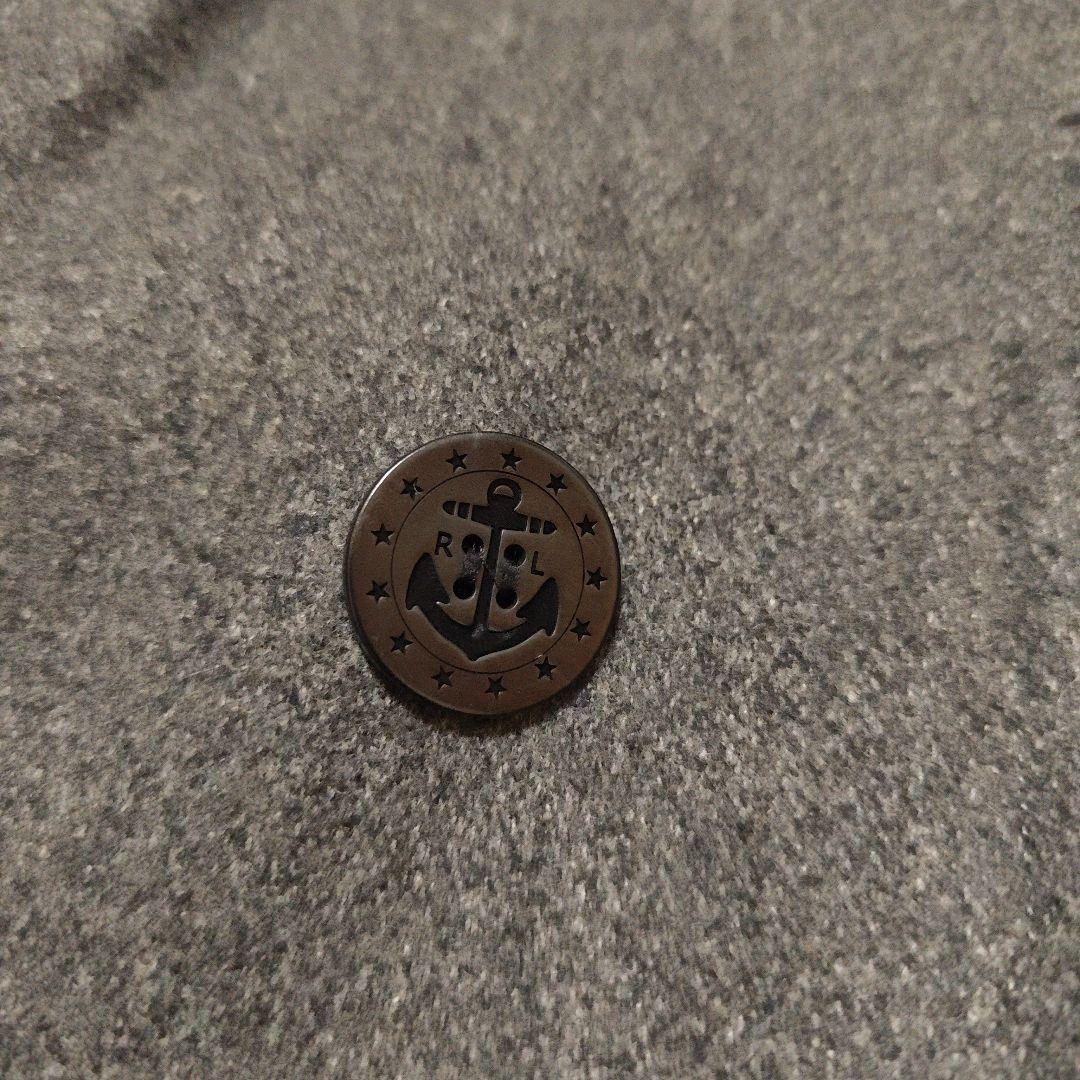 試着のみ POLO RALPH LAUREN グレー ピーコート Pコート - メルカリ