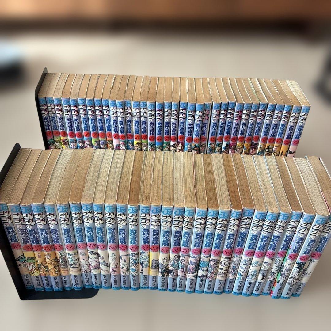 ジョジョの奇妙な冒険全63巻 全巻セット(第1部～第５部) ジョジョの奇妙な冒険 新書版 全巻セット（全63巻） | 八文字屋OnlineStore