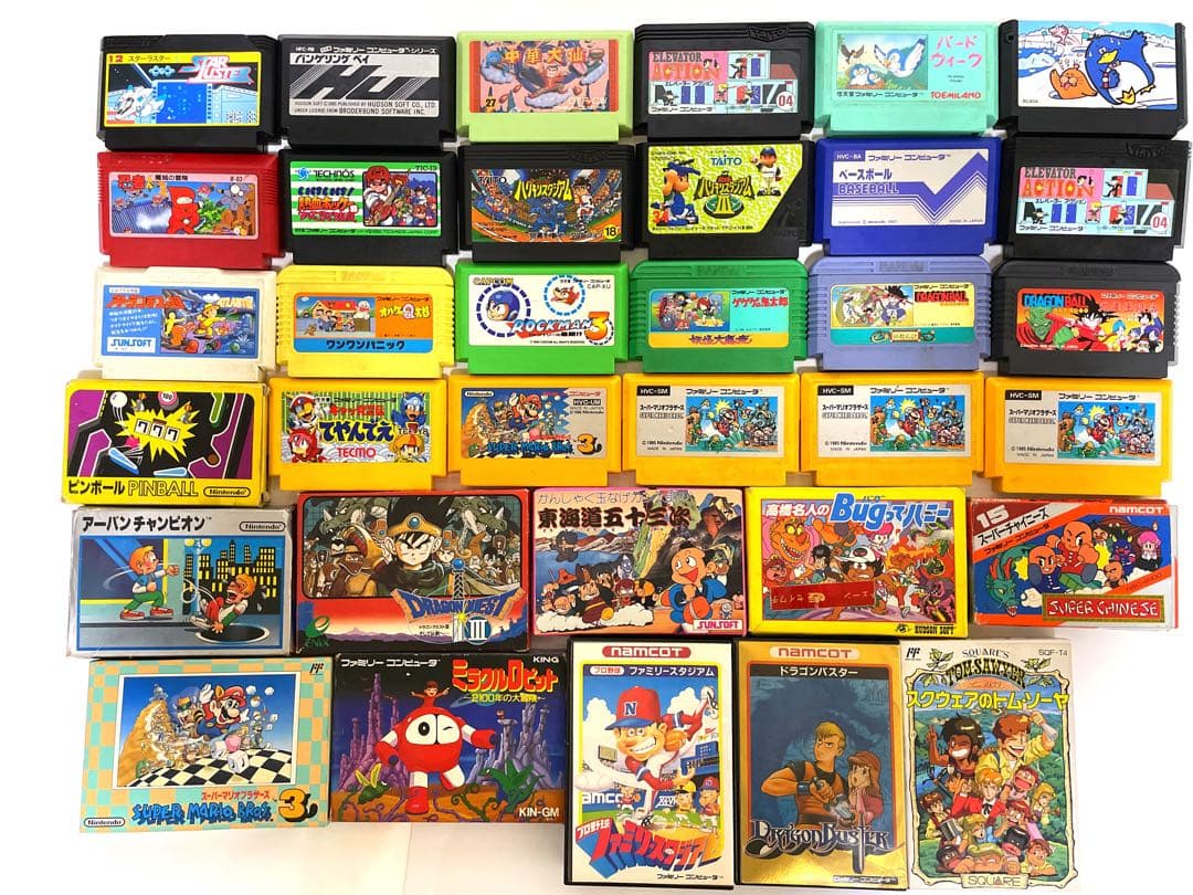 ファミコン　ソフト　セット　まとめ売り 任天堂 ファミコンソフトセット まとめ売り 27本 - メルカリ