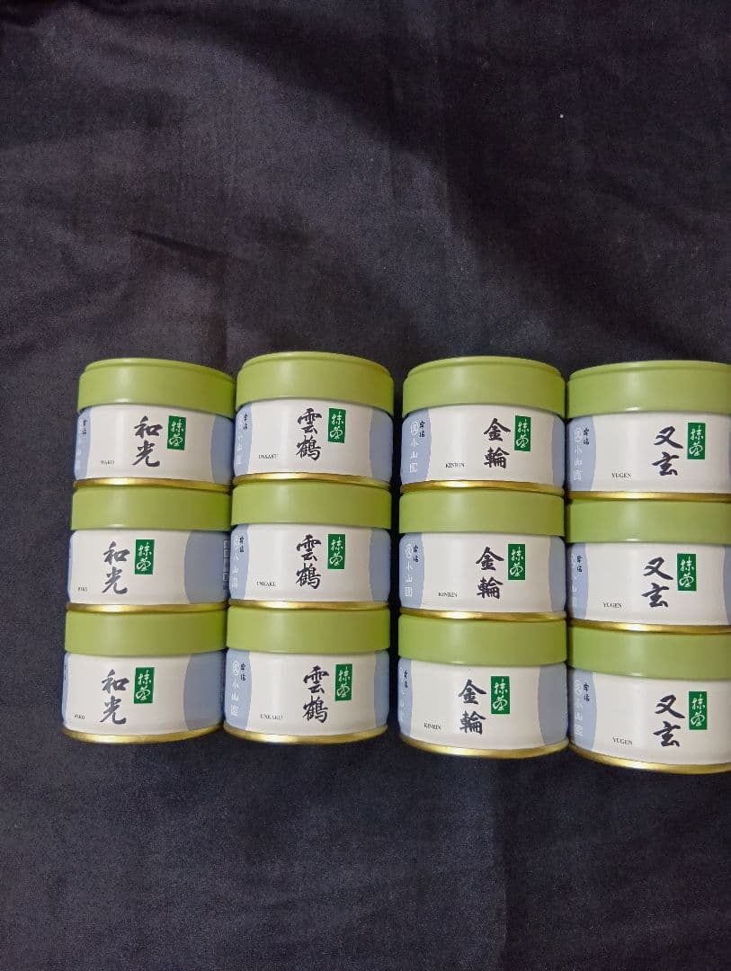 宇治抹茶丸久小山園雲鶴金輪和光又玄２０グラム各３本×１２缶 金輪 | 抹茶 | 宇治 丸久小山園