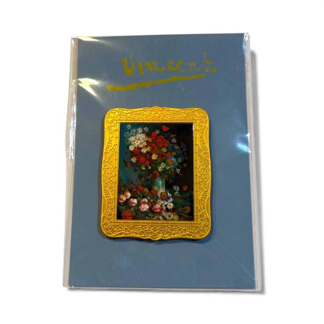 大ゴッホ展 フレームマグネット 野の花とバラのある静物 - メルカリ