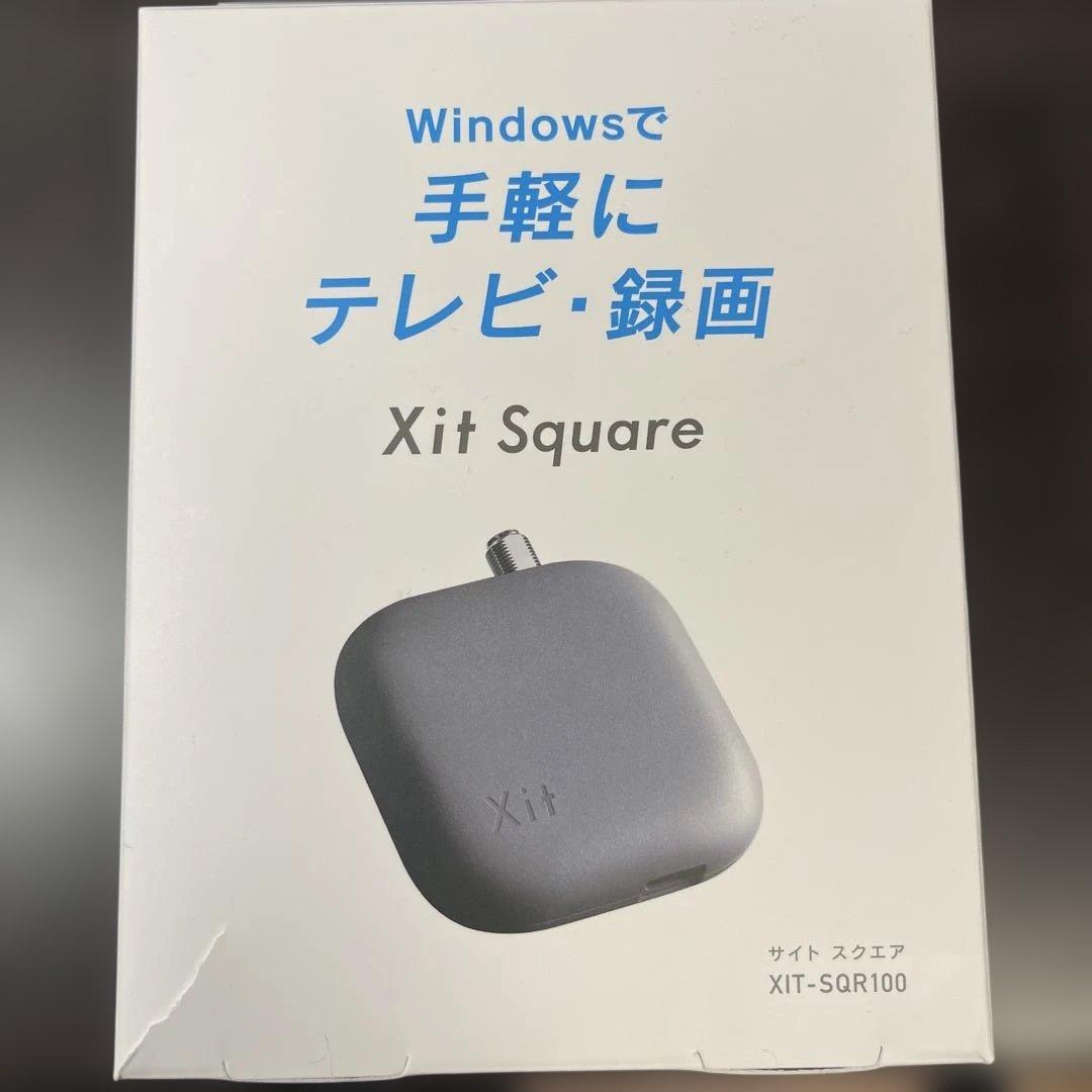 PIXELA Xit Square 有線接続テレビチューナー Xit Square(XIT-SQR100) - Windowsで気軽に「テレビ・録画」を楽しむ