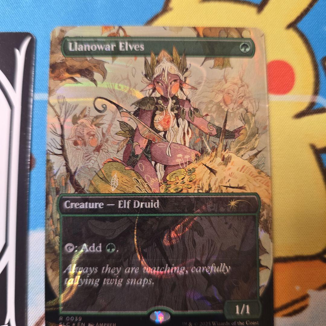 mtg フルアート ハローFOIL ラノワールのエルフ 英語版 slc - メルカリ