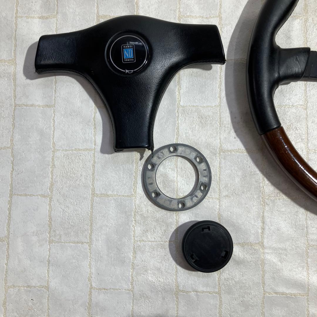 希少 NARDI GARA3 ナルディFET ウッド・レザー 正規品 - メルカリ