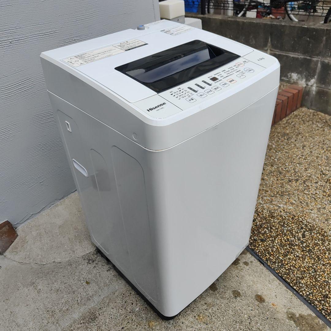 Hisense 4.5k 全自動洗濯機 HW-T45C 福岡県より