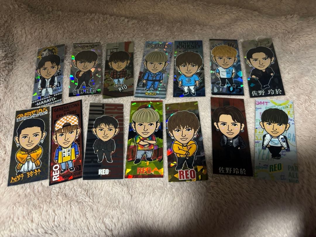 佐野玲於 GENERATIONS 千社札30枚 まとめ売り - メルカリ