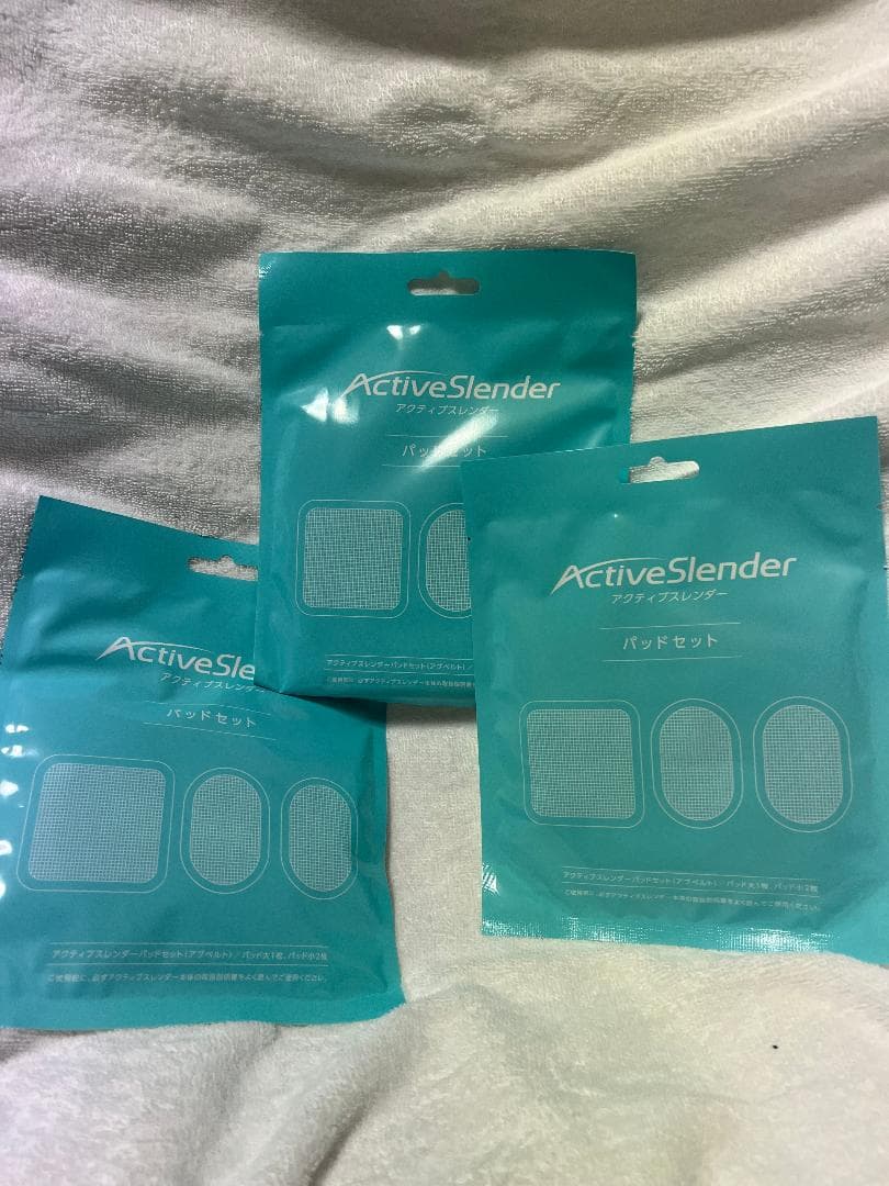 《-10%》【超お得】アクティブスレンダー　パッドセット3セット付