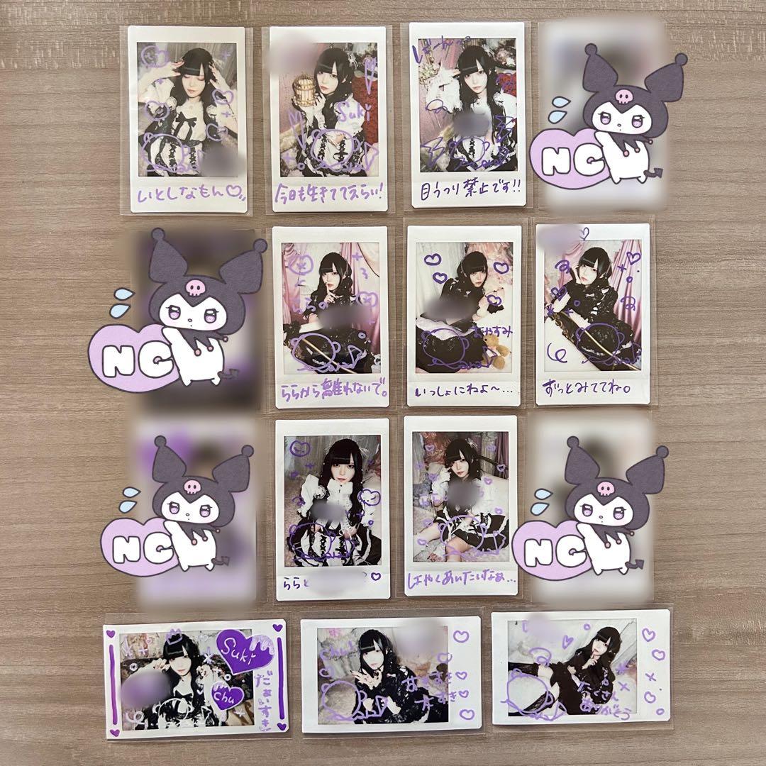 元モノクローン 黒魅らら チェキ まとめ売り 11枚 - メルカリ