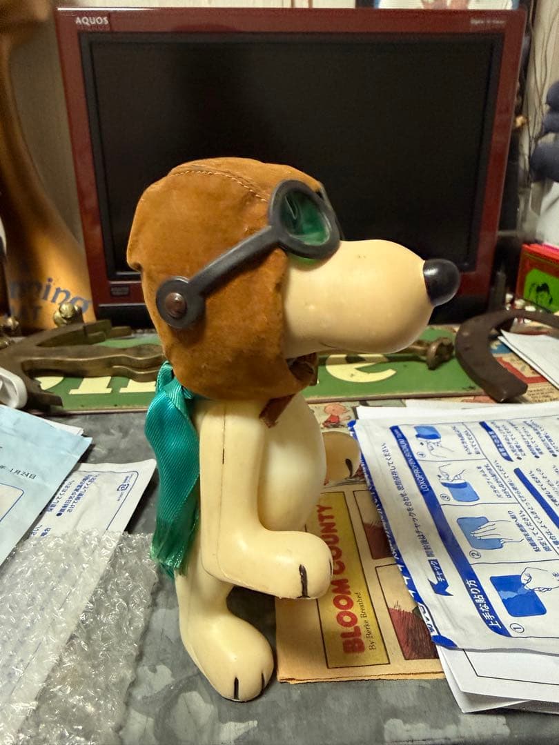 ☆最安値！？スヌーピーポケットドール フライングエース☆ - メルカリ