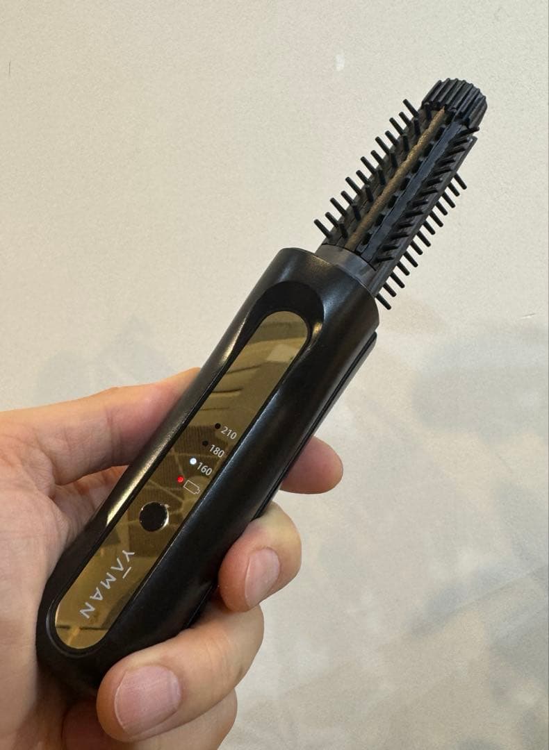 美品 YAMAN ヴェーダヘアボリューマー ブラック - メルカリ