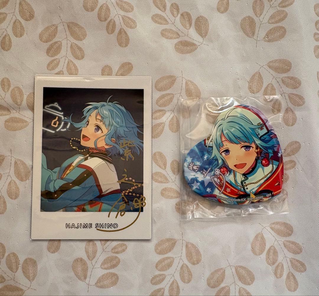 あんスタ 紫之創 とるパカ ハート缶バッジ ぱしゃっつ - メルカリ