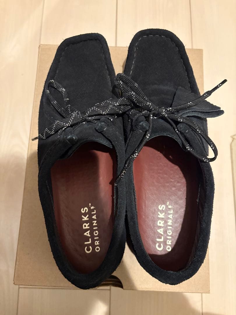 クラークス ワラビー GORE-TEX UK6 24.5cm