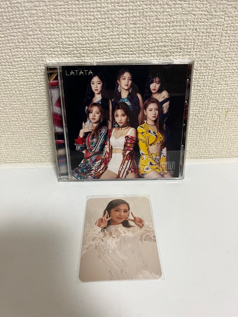 K-POP・アジア (G)I-DLE LATATA CD G)I-DLE LATATA Japanese ver First Limited Edition Type A CD DVD