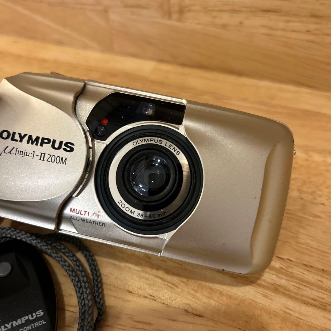 Olympus μ[mju:]-II 200M コンパクトフィルムカメラ - メルカリ