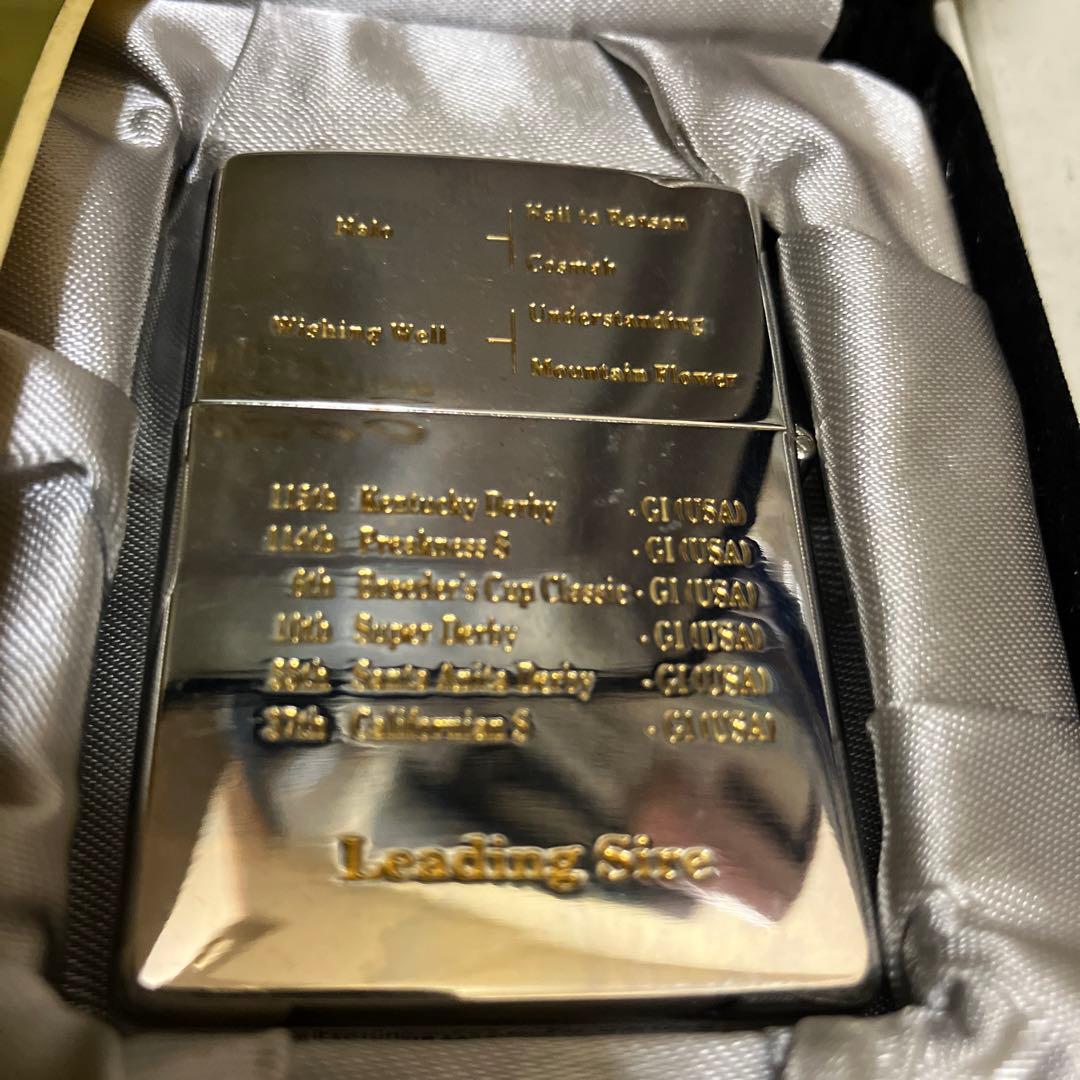 伝説のサンデーサイレンス‼️zippo‼️アメリカダービー制覇刻印‼️年度