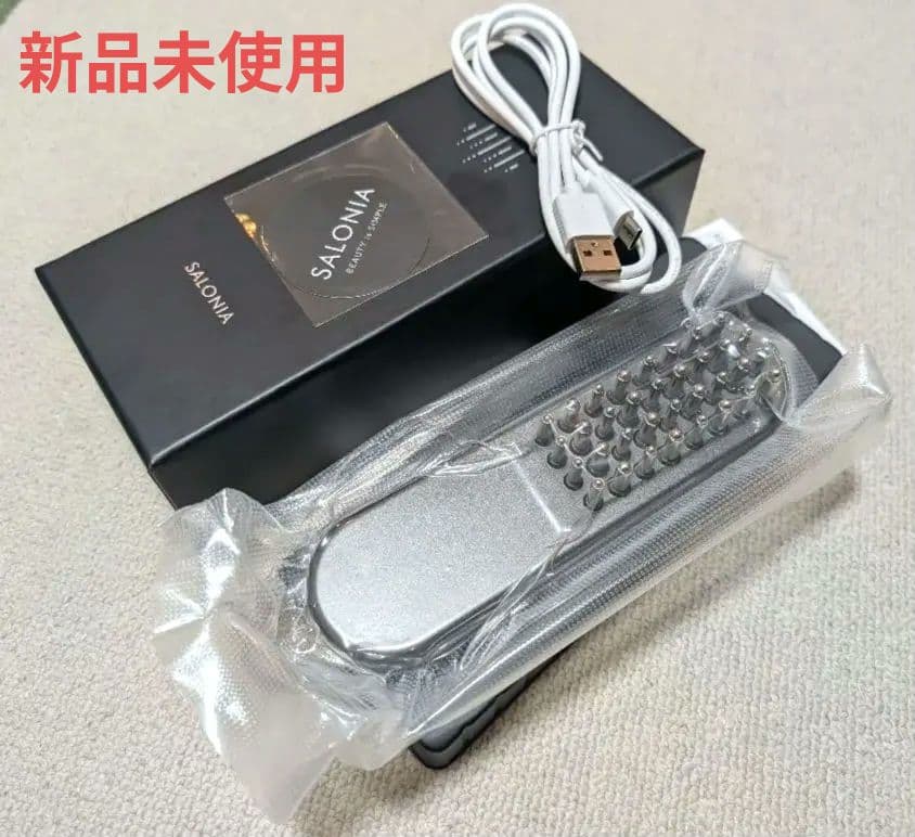 【新品未使用】SALONIA EMSリフトブラシ SALONIA、筋トレ発想の美顔器「​EMSリフトブラシ 3Dケア」11月1日新