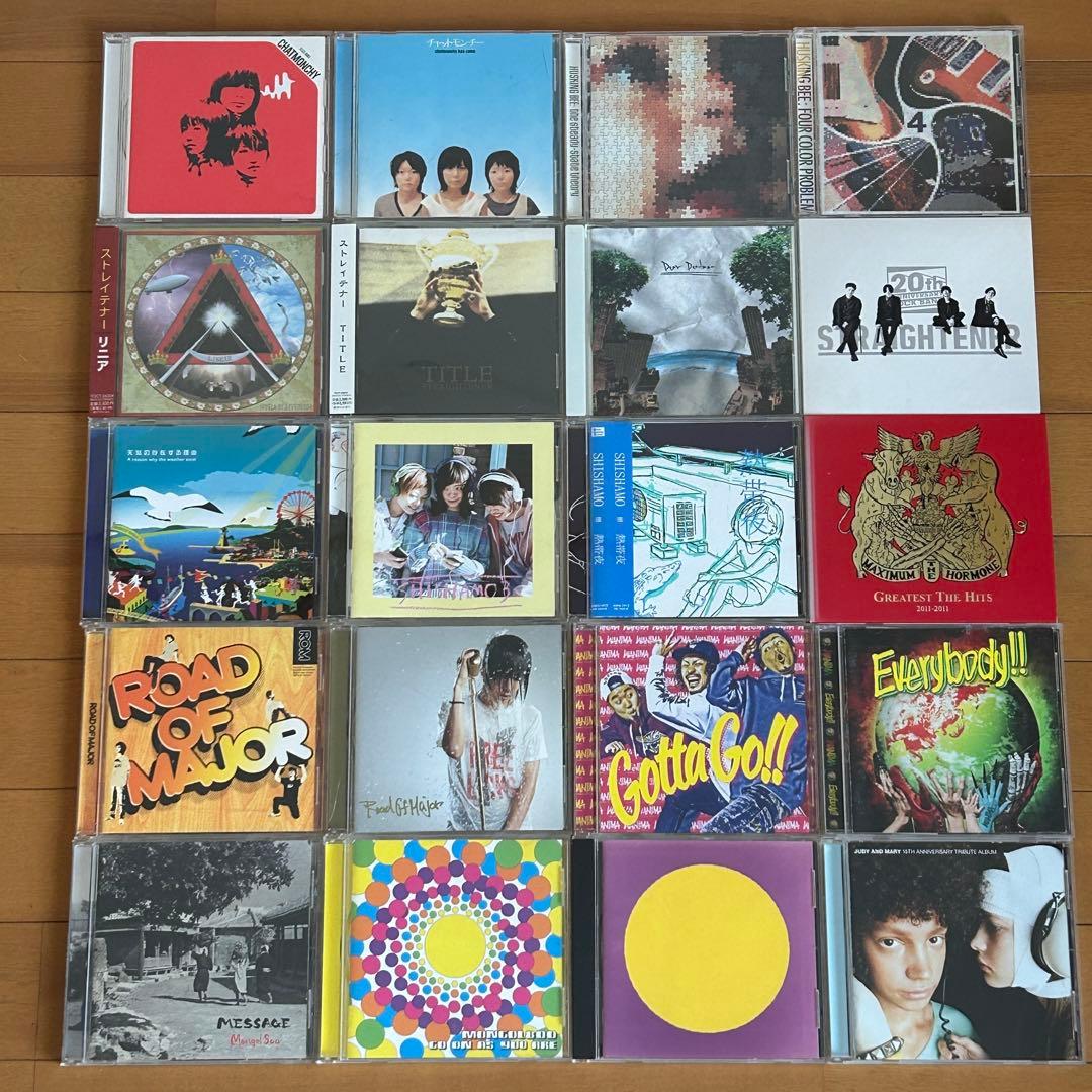 早い者勝ち】邦楽ロックCD 100枚 まとめ売り 2000年代中心