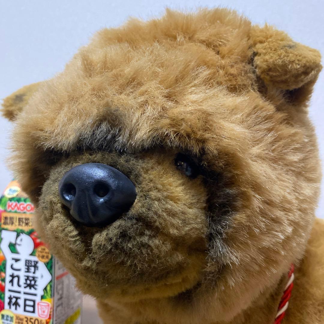 お値下げ】チャウチャウ ちゃうちゃう 昭和レトロ 犬のぬいぐるみ